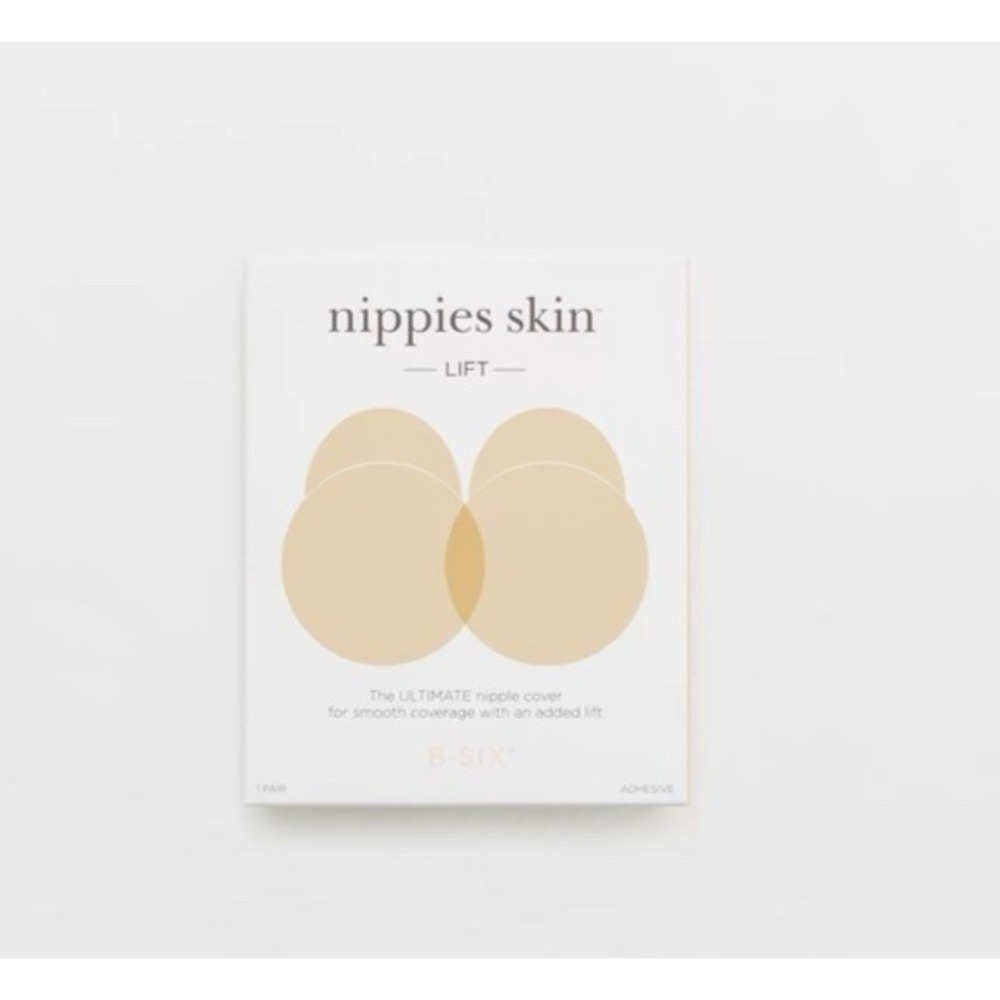 Nippies Skin Lift Size A-C Cups Crème Silicone Adhesive Sealed Rinse & Reuse ♻️